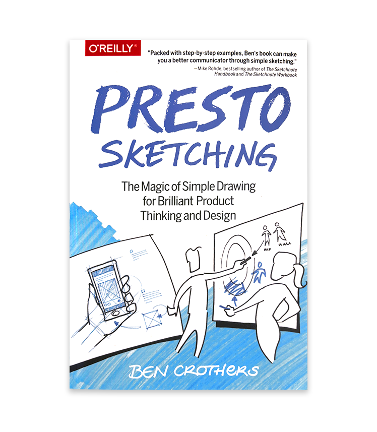 Cover of Presto Sketching book